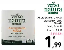 Spazio Conad Asciugatutto Maxi Ecologico Verso Natura offerta