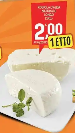 Crai Robiola d'Alba Naturale Lungo offerta