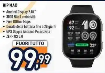 Unieuro BIP MAX offerta