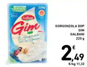 Spazio Conad Gorgonzola DOP Gim Galbani offerta