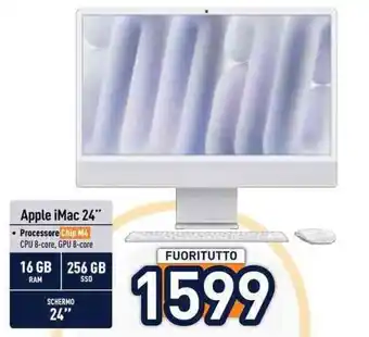 Unieuro Apple iMac 24" offerta