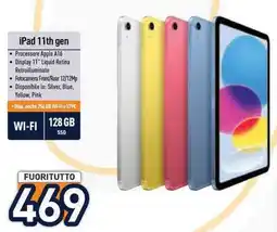 Unieuro iPad 11th gen offerta
