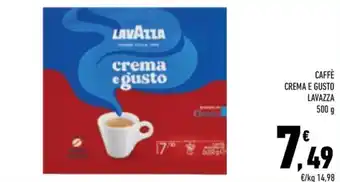 Caffè Crema e Gusto Lavazza