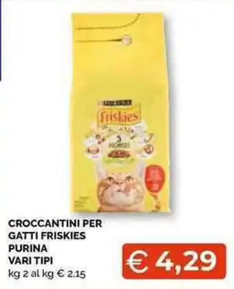 CROCCANTINI PER GATTI FRISKIES PURINA
