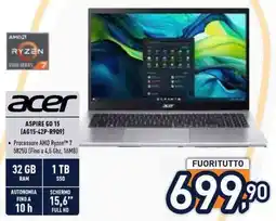 Unieuro Acer Aspire GO 15 offerta