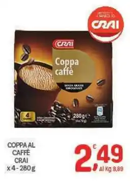 Crai Coppa al caffè Crai offerta