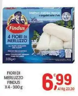 Crai Fiori di merluzzo Findus offerta