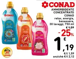 Spazio Conad AMMORBIDENTE CONCENTRATO CONAD offerta