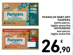 Spazio Conad Pannolini Baby-Dry Pampers offerta