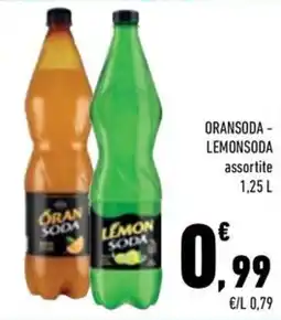 Conad City Oransoda - Lemonsoda offerta
