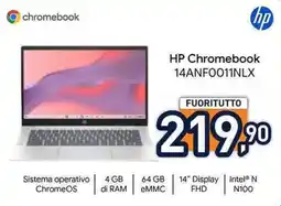 Unieuro HP Chromebook 14ANF0011NLX offerta