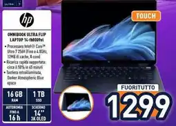 Unieuro hp OMNIBOOK ULTRA FLIP LAPTOP 14-fh0009nl offerta