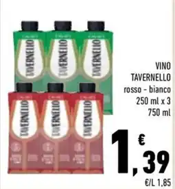Conad City Vino Tavernello offerta