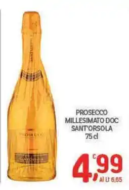 Crai Prosecco Millesimato DOC Sant'Orsola offerta