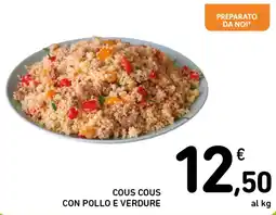 Spazio Conad COUS COUS CON POLLO E VERDURE offerta