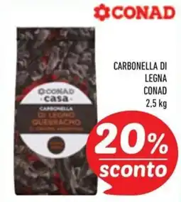 Conad City Carbonella di legno CONAD offerta