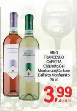 Crai Vino Francesco Capetta offerta