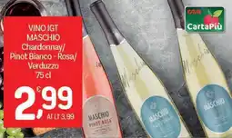 Crai Vino IGT Maschio offerta
