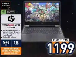 Unieuro HP VICTUS GAMING LAPTOP offerta