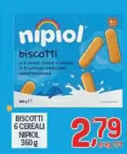 Crai Biscotti 6 Cereali Nipiol offerta