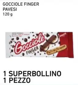 Conad City Gocciole Finger Pavesi offerta