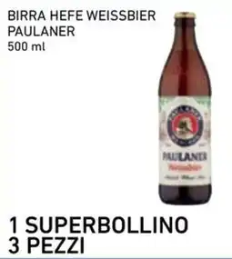 Conad City Birra Hefe Weissbier Paulaner offerta