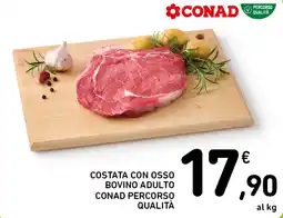 Spazio Conad COSTATA CON OSSO BOVINO ADULTO CONAD PERCORSO QUALITÀ offerta