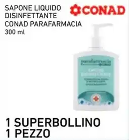 Conad City Sapone liquido disinfettante Conad Parafarmacia offerta