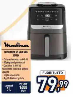 Unieuro Friggitrice ad aria Moulinex offerta