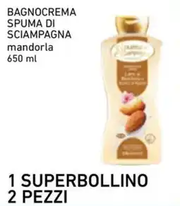 Conad City Bagnocrema spuma di sciampagna mandorla offerta