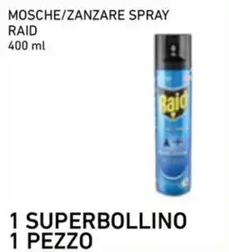 Conad City Mosche/zanzare spray Raid offerta