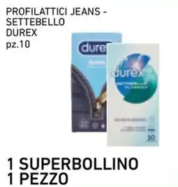Conad City Profilattici jeans, settebello Durex offerta