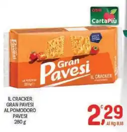 Crai IL CRACKER GRAN PAVESI AL POMODORO PAVESI offerta