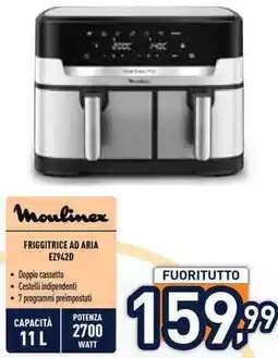 Unieuro Moulinex Friggitrice ad aria EZ942D offerta