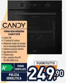 Unieuro CANDY FORNO NEW MODERNA offerta