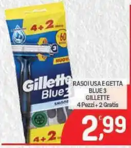 Crai Rasoi usa e getta Blue 3 Gillette offerta