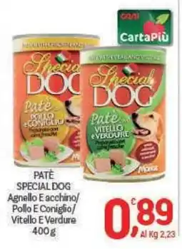Crai Patè Special Dog offerta