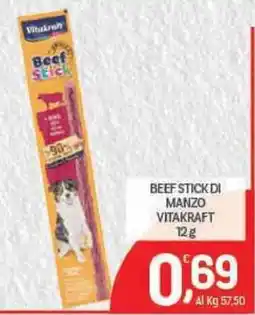 Crai BEEF STICK DI MANZO VITAKRAFT offerta