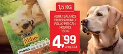 Crai ADULT BALANCE CROCCANTINI DI POLLO PER CANI FRISKIES offerta