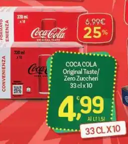 Crai Coca Cola Original Taste/Zero Zuccheri offerta