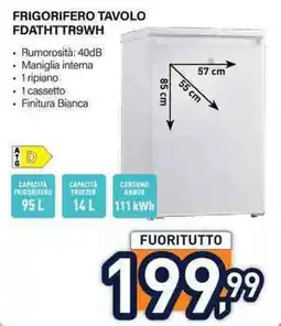 Unieuro FRIGORIFERO TAVOLO FDATHTTR9WH offerta