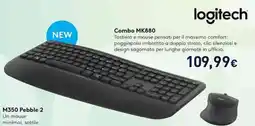 Unieuro logitech Combo MK880 offerta