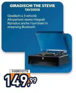 Unieuro Giradischi The Stevie offerta