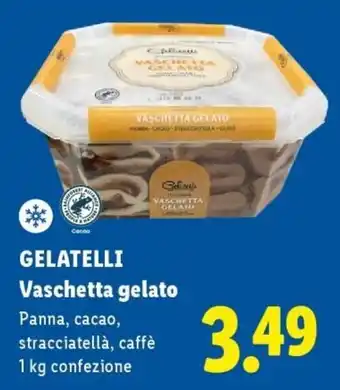 Lidl Gelatelli Vaschetta gelato offerta