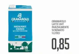 Supermercati Piccolo GRANAROLO LATTE UHT PARZIALMENTE SCREMATO offerta