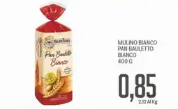 Supermercati Piccolo Mulino Bianco Pan Bauletto Bianco offerta