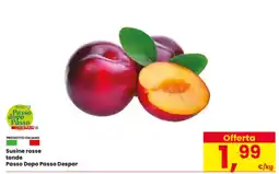 Interspar Susine rosse tonde Passo Dopo Passo Despar offerta