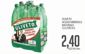 ULIVETO ACQUA MINERALE NATURALE
