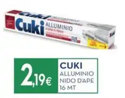 Proshop Cuki Alluminio offerta
