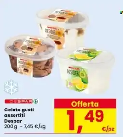 Interspar Gelato gusti assortiti Despar offerta